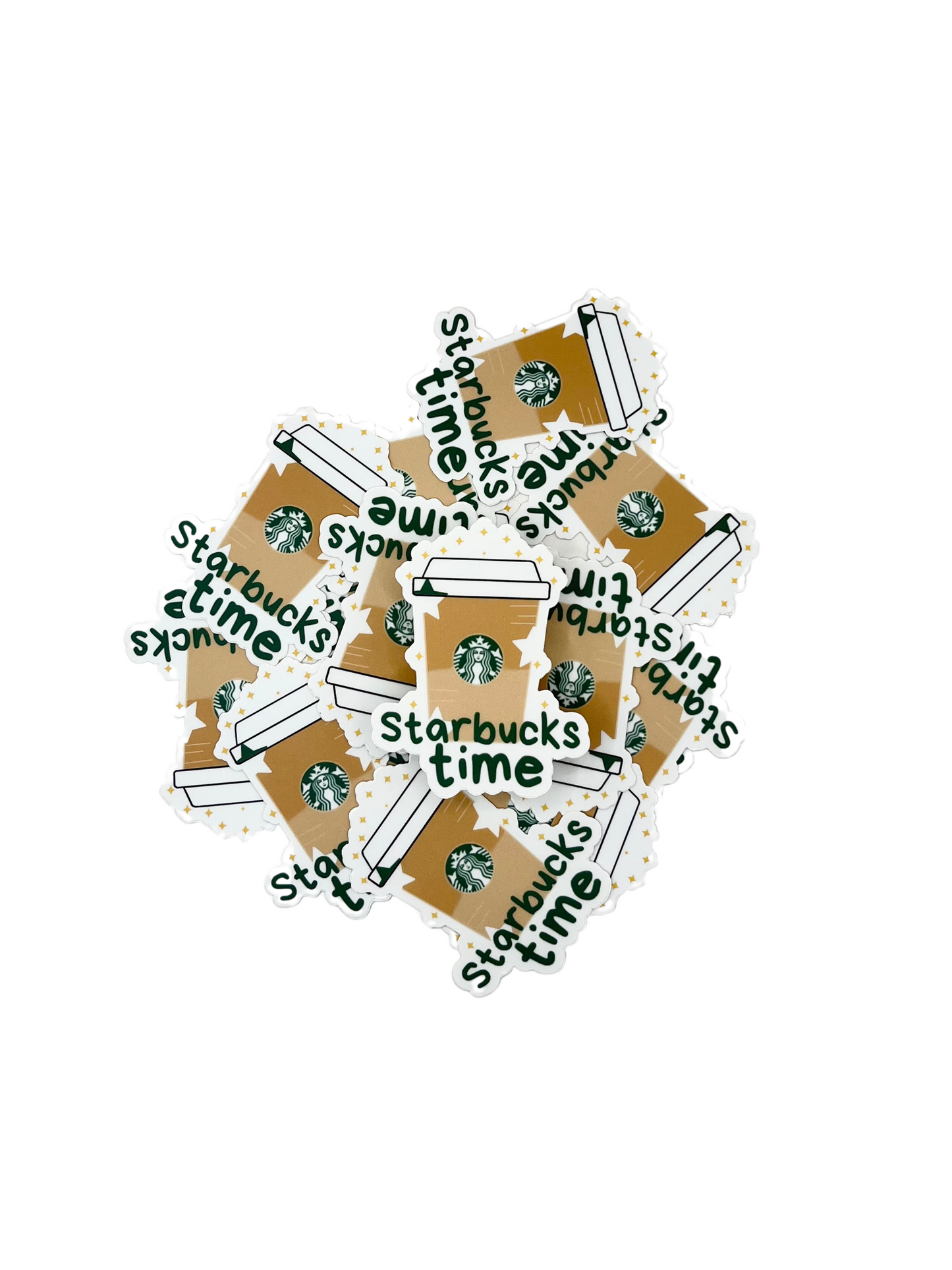 Starbucks Time sticker | 2.33 X 3 IN